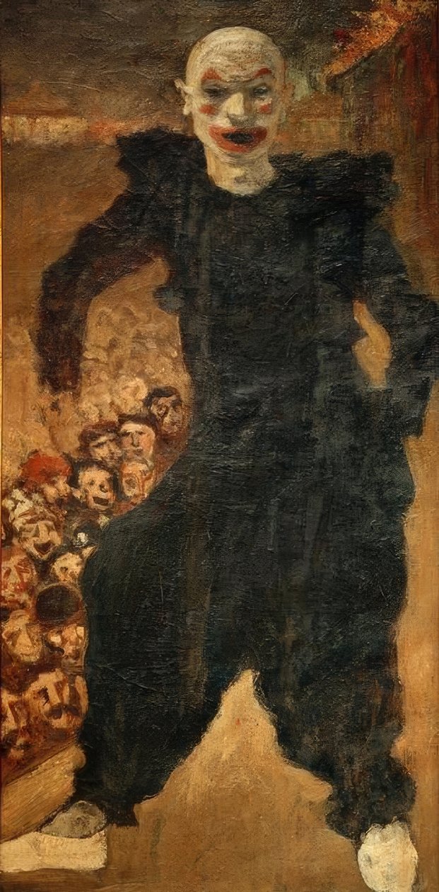 kiełbasa autorstwa Henri Jacques Edouard Evenepoel