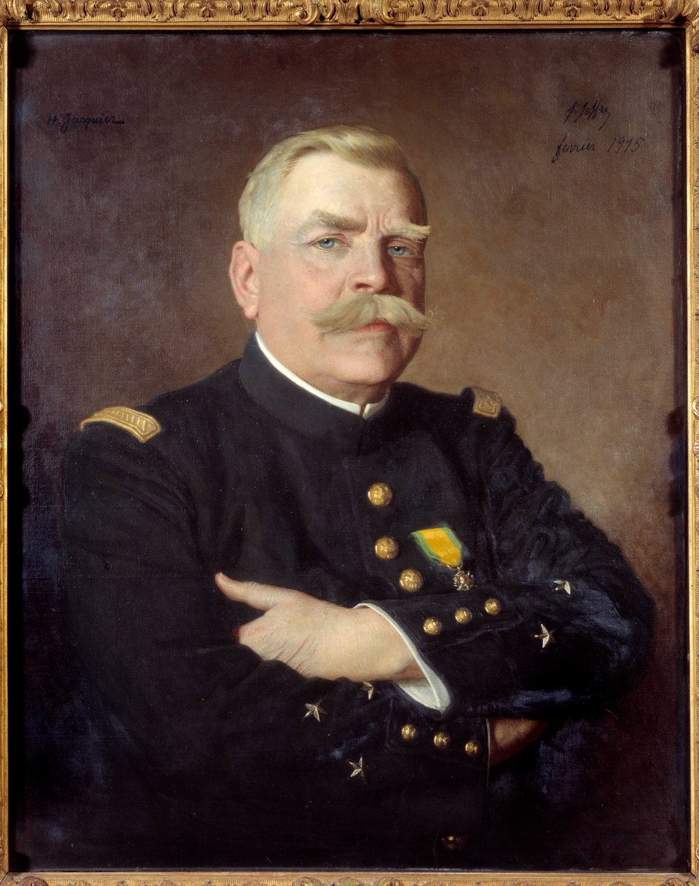 Portret Józefa Joffre (1852-1931) marszałka Francji. Obraz Henry
