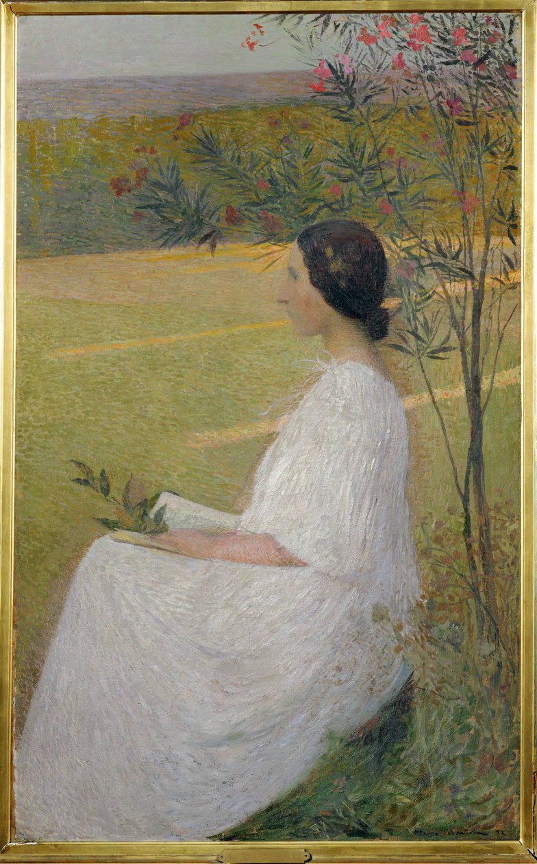 Muza (obraz na płótnie) autorstwa Henri Jean Guillaume Martin