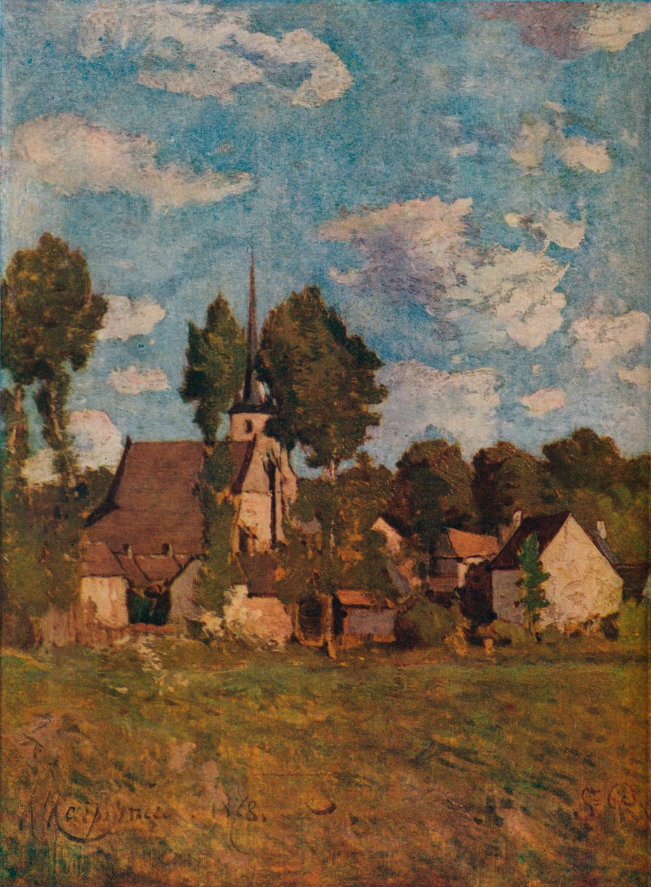 Saint-Privat, c1878 autorstwa Henri Joseph Harpignies