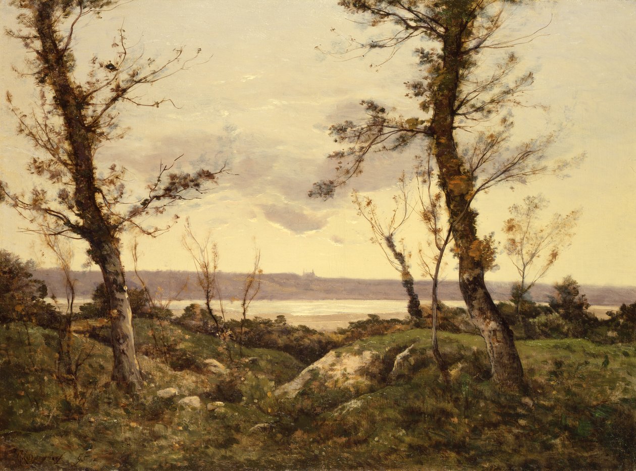 Ujście, 1895 autorstwa Henri Joseph Harpignies