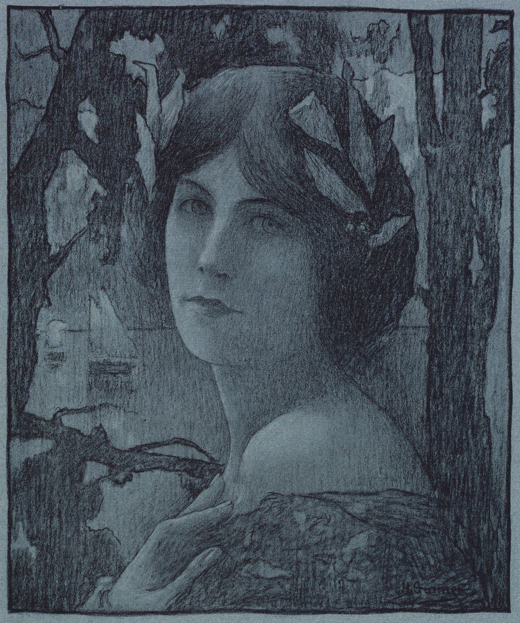 Delikatna noc Delikatna noc, 1899. autorstwa Henri Jules Guinier