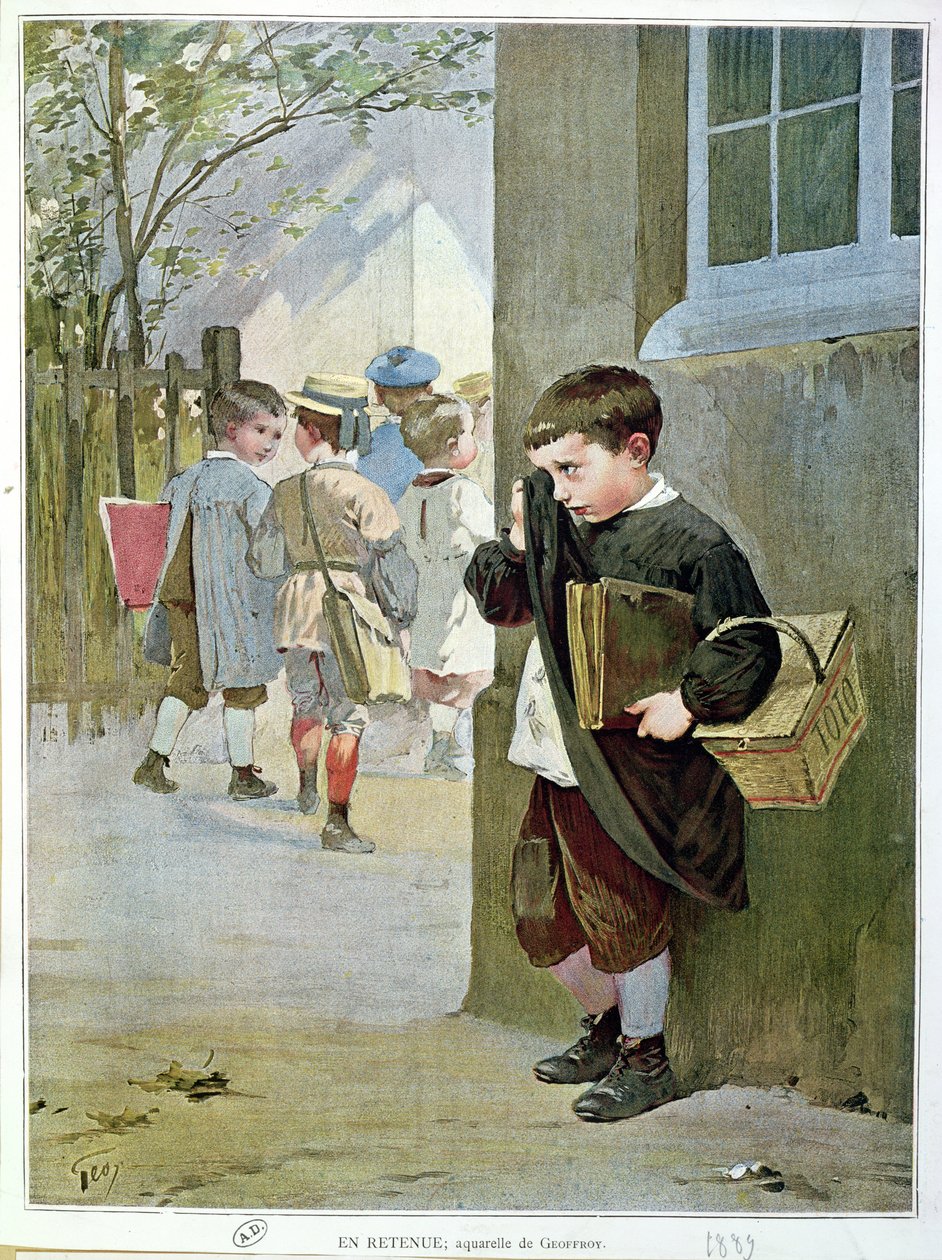 W areszcie, 1889 autorstwa Henri Jules Jean Geoffroy