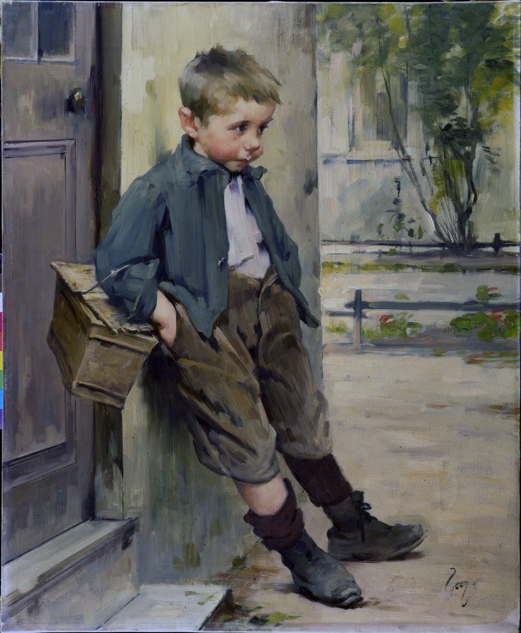 Poza grą autorstwa Henri Jules Jean Geoffroy