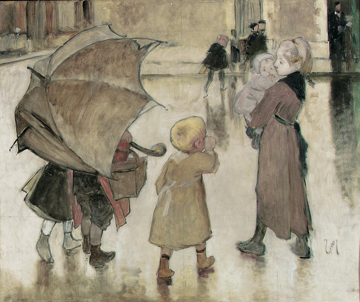 Powrót do szkoły autorstwa Henri Jules Jean Geoffroy