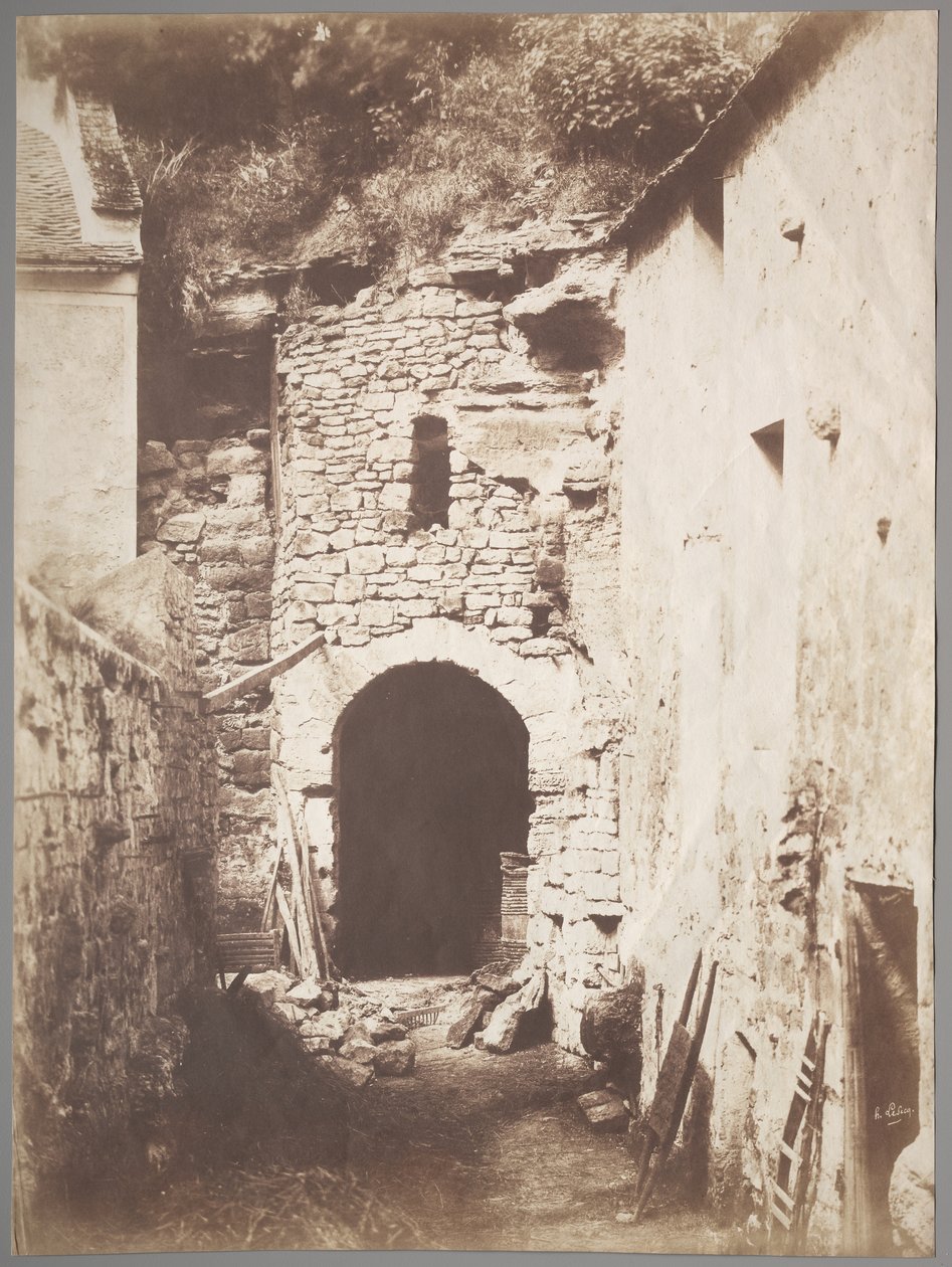 Za farmą troglodytów autorstwa Henri Le Secq