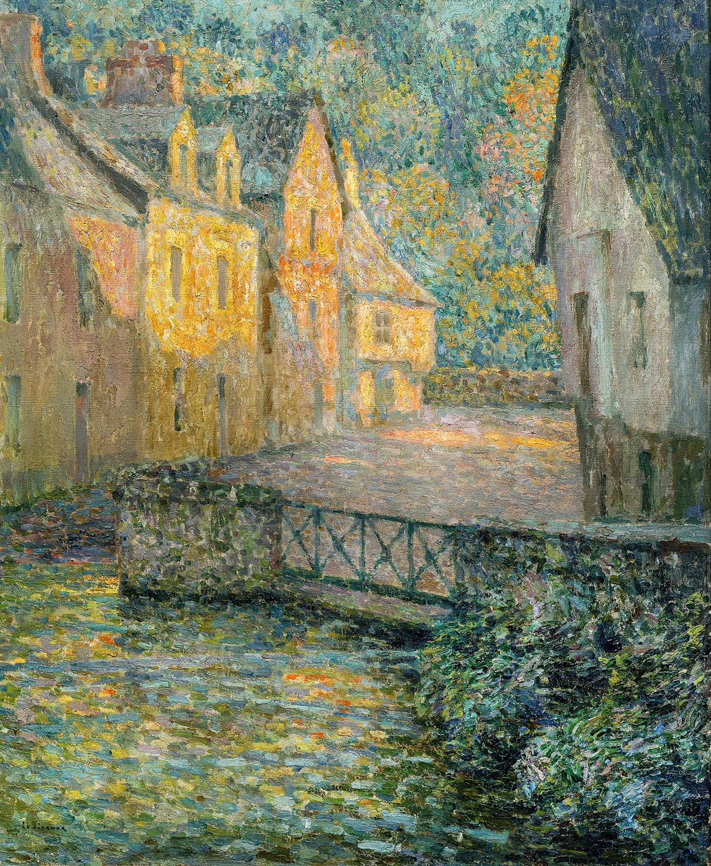 Złoty poranek 1920. autorstwa Henri Le Sidaner