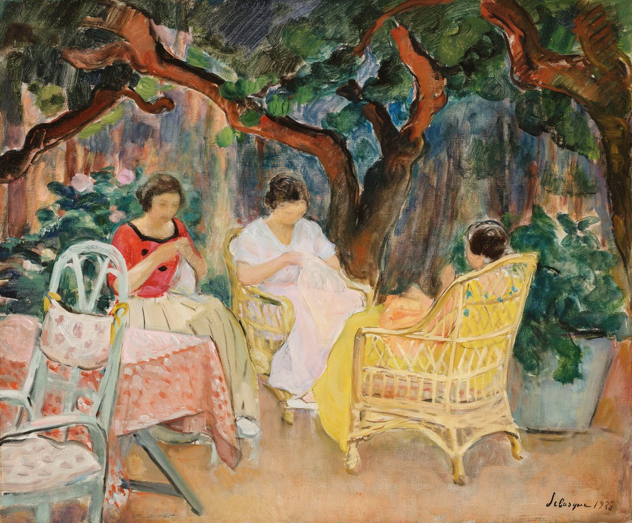 Popołudnie; Après-midi, 1923 autorstwa Henri Lebasque