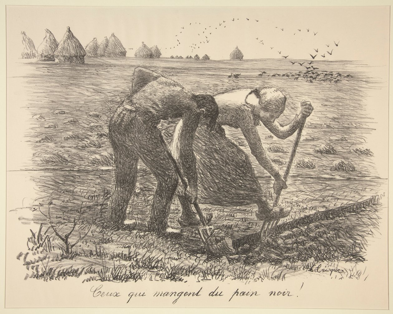 Ci, którzy jedzą czarny chleb autorstwa Henri Lebasque