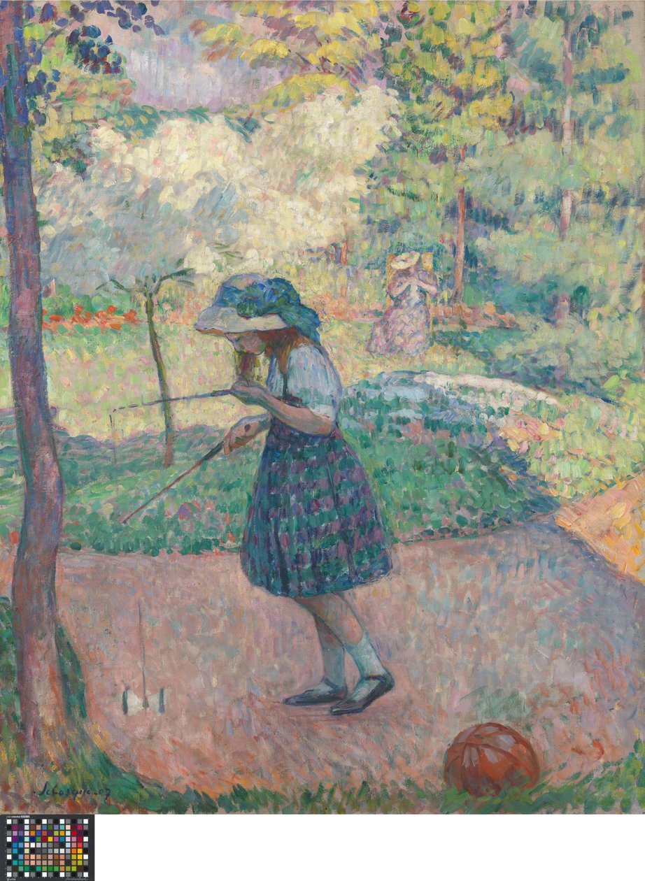 Niderlandzki: Gra Diabolo autorstwa Henri Lebasque