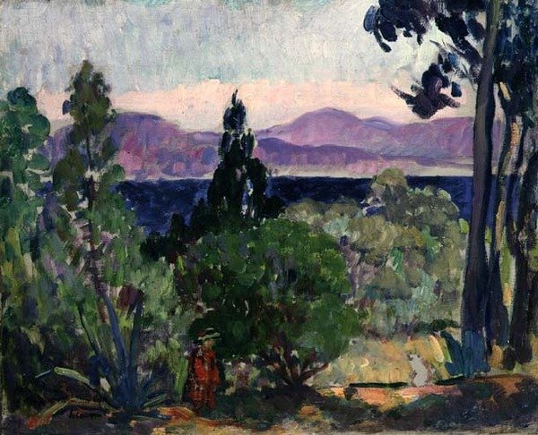 Pejzaż Midi (olej na płótnie) autorstwa Henri Lebasque
