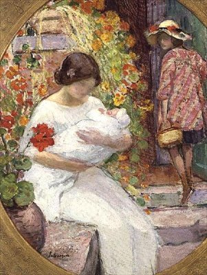 Macierzyństwo autorstwa Henri Lebasque