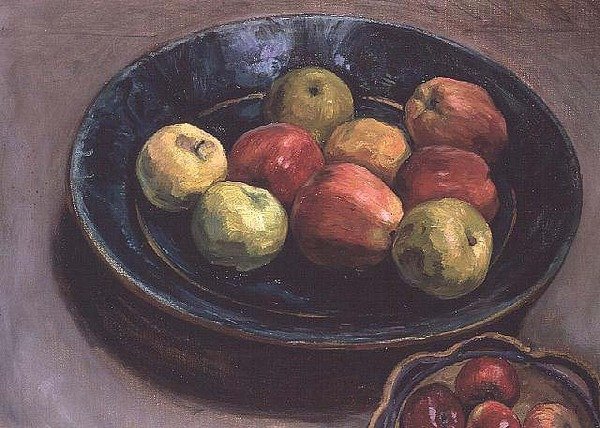 Martwa natura z jabłkami autorstwa Henri Lebasque