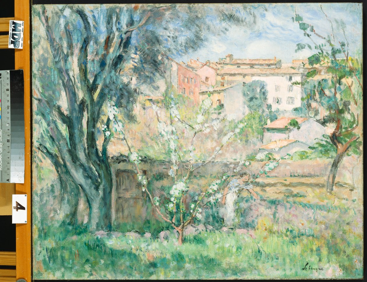Ogród artysty w Cannet, 1931 autorstwa Henri Lebasque