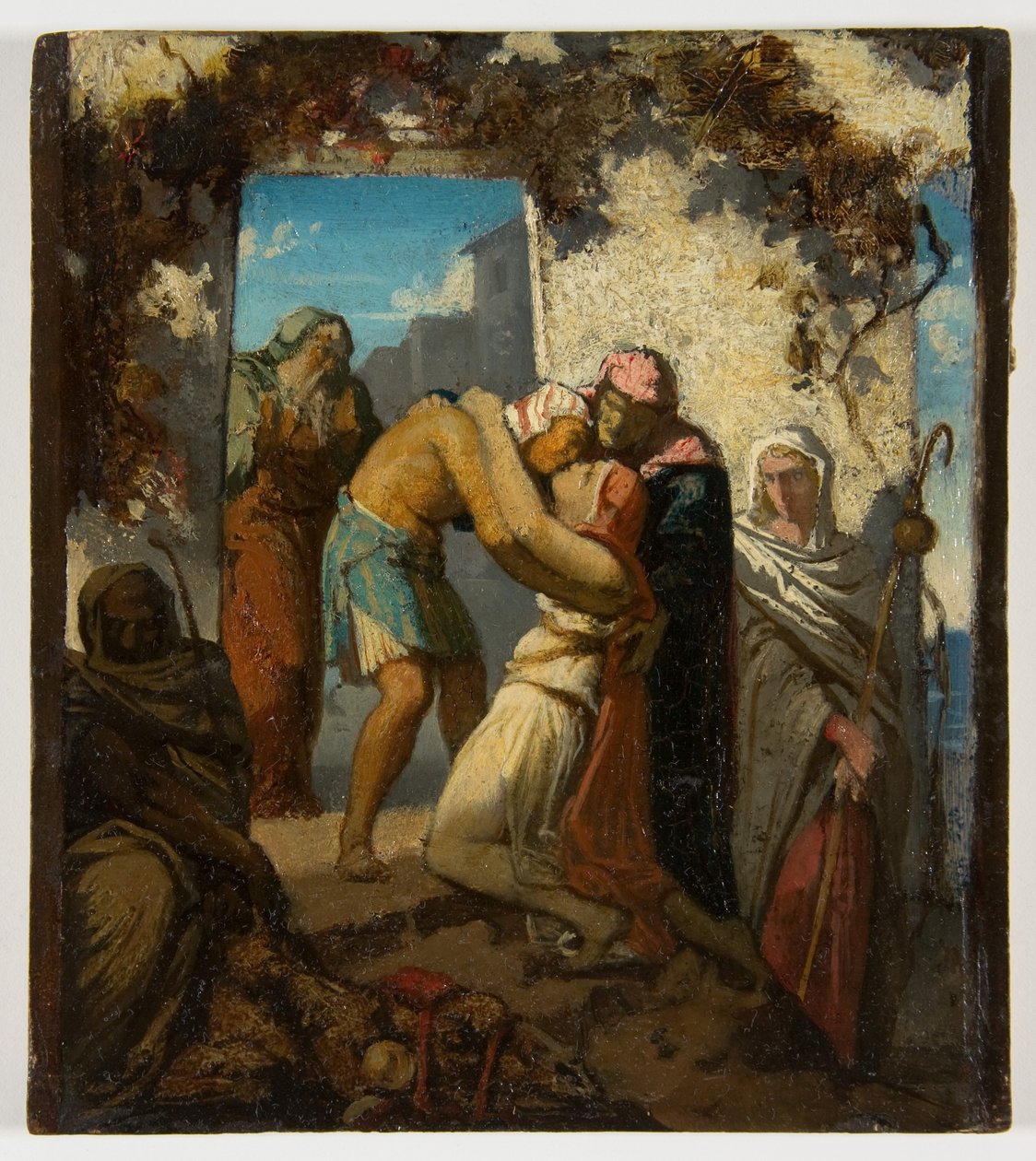 Scena z historii Tobiasza autorstwa Henri Lehmann