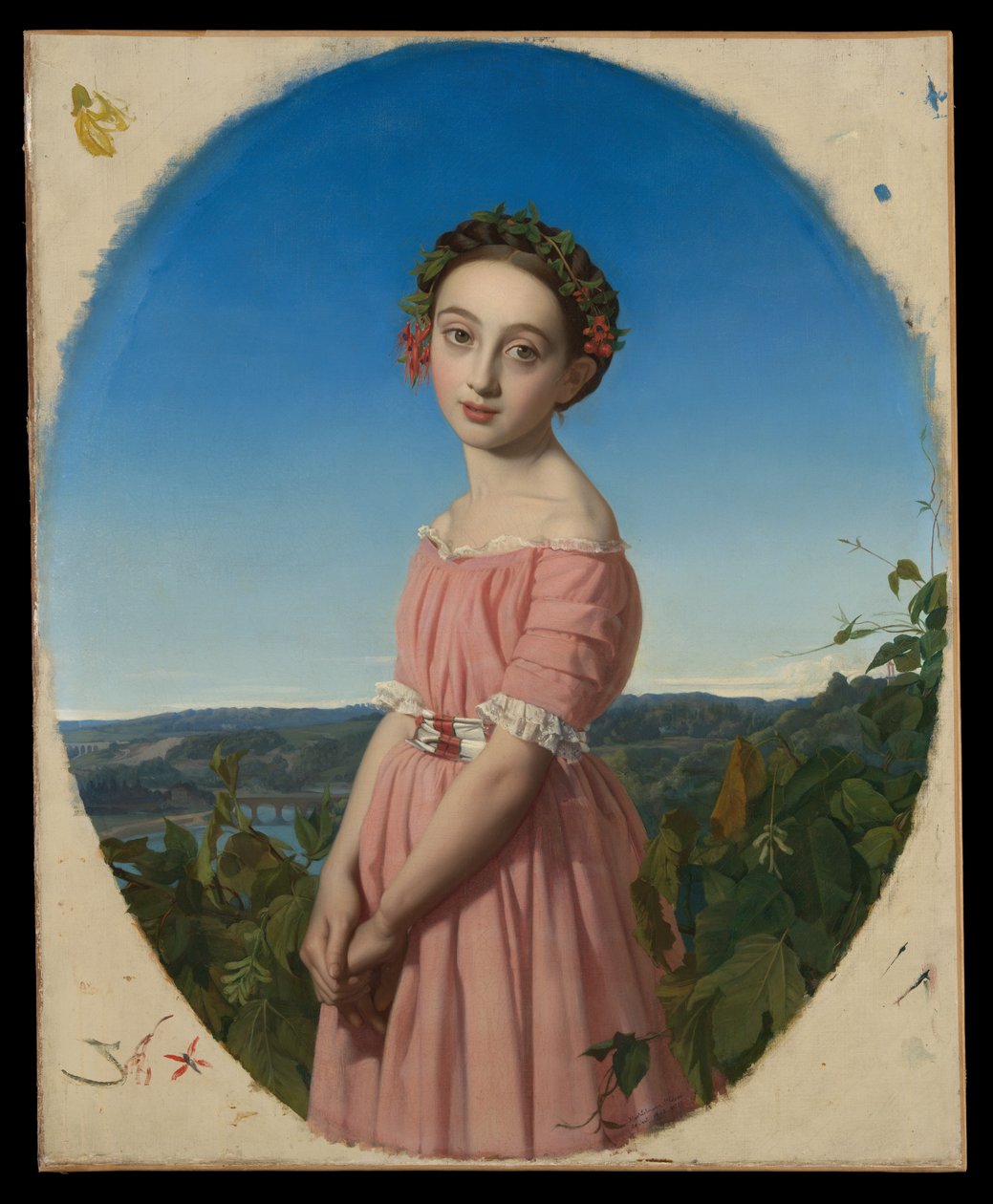 Faustine Léo (1832-1865) autorstwa Henri Lehmann
