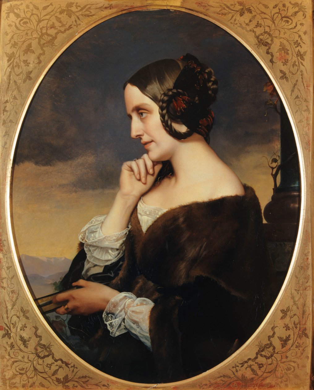 Francuski: Portrait de Marie de Flavigny, comtesse d