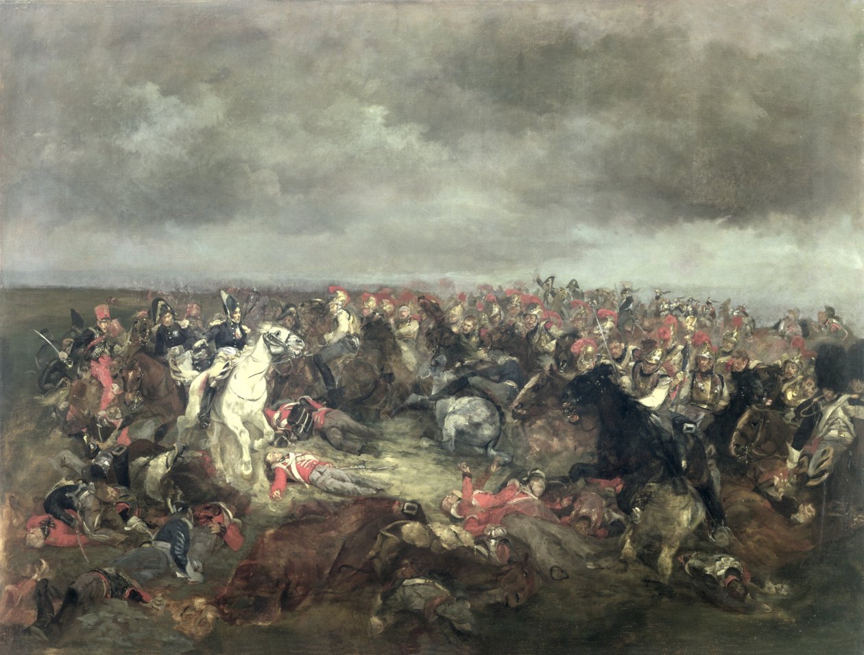 Marszałek Ney (1769-1815) i Waterloo, 1869 autorstwa Henri Louis Dupray