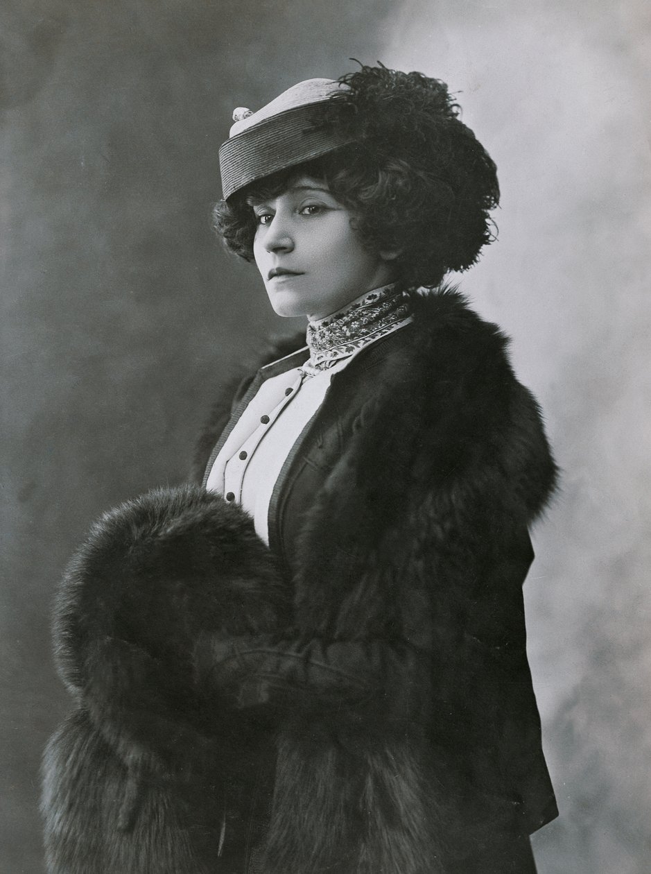 Colette, pseudonim Sidonie-Gabrielle Colette (Saint-Sauveur-en-Puisaye autorstwa Henri Manuel