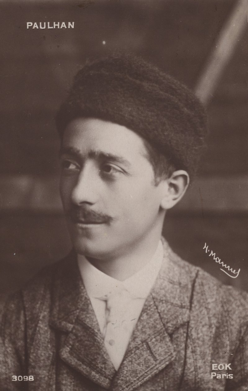 Louis Paulhan (zdjęcie czarno-białe) autorstwa Henri Manuel