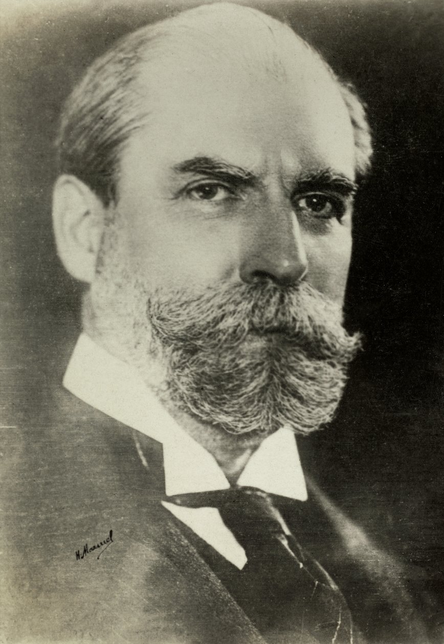 Portret Charlesa Hughesa (zdjęcie) autorstwa Henri Manuel