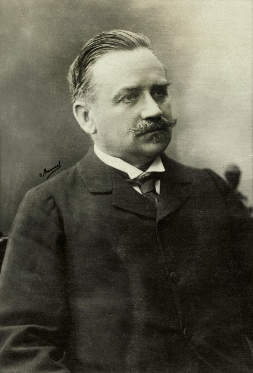 Portret Edmonda Perriera (zdjęcie) autorstwa Henri Manuel