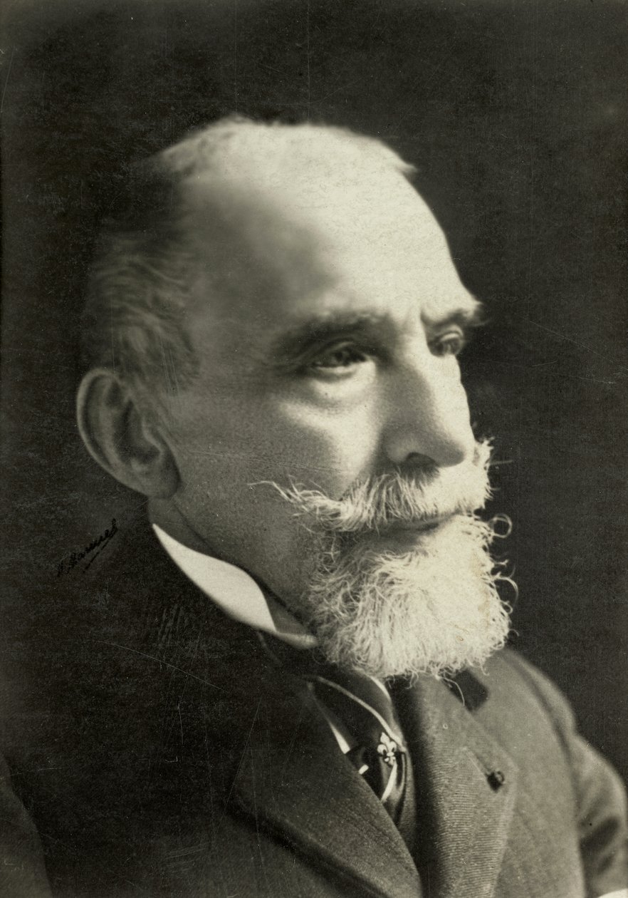 Portret Ernesta Daudeta (zdjęcie) autorstwa Henri Manuel