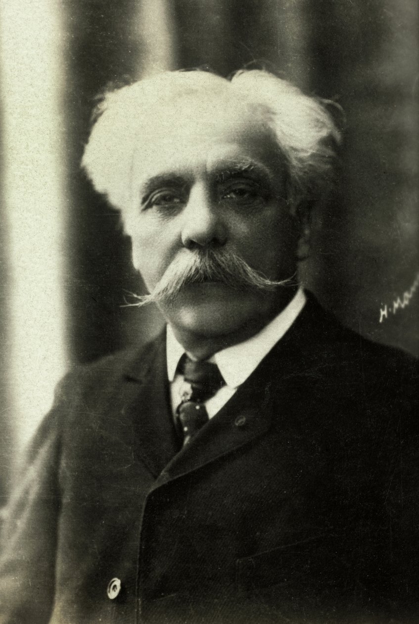 Portret Gabriela Faure (zdjęcie) autorstwa Henri Manuel