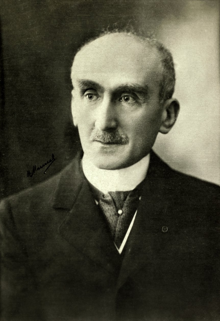 Portret Henri Bergsona (zdjęcie) autorstwa Henri Manuel