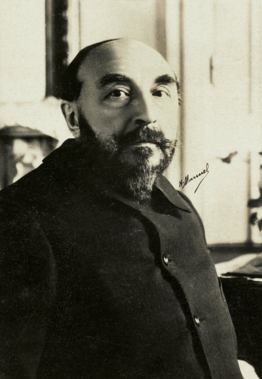 Portret Josepha Henri Boexa dit J. , H. Rosny l Aine (zdjęcie) autorstwa Henri Manuel