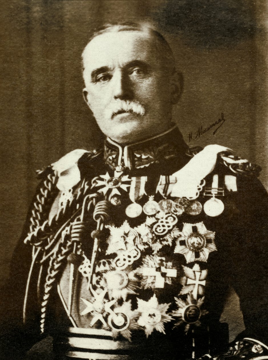 Portret Marechala Johna Frencha (zdjęcie) autorstwa Henri Manuel