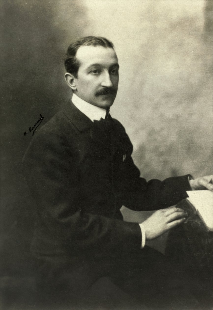 Portret Michela Cordaya (zdjęcie) autorstwa Henri Manuel
