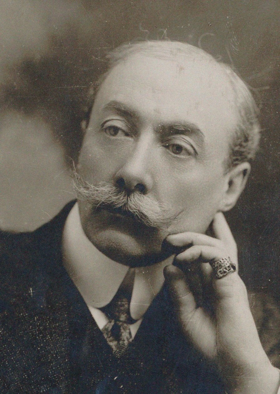 Portret pianisty i kompozytora André Messagera 1853-1929. autorstwa Henri Manuel