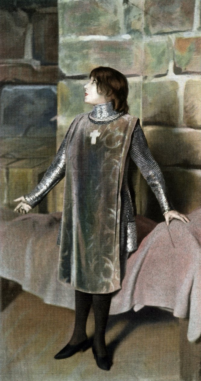 Sarah Bernhardt jako Joanna d