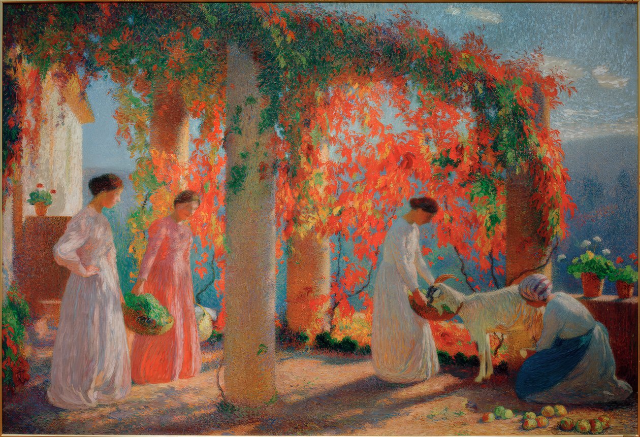 Pergola w Marquayrol autorstwa Henri Martin