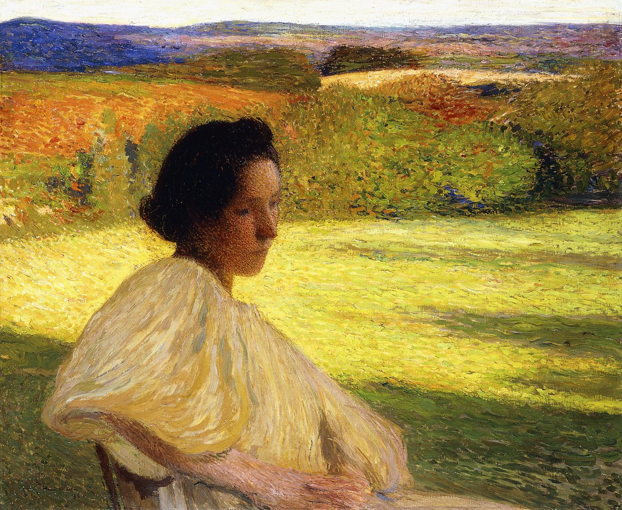 Medytacja, 1896 autorstwa Henri Martin