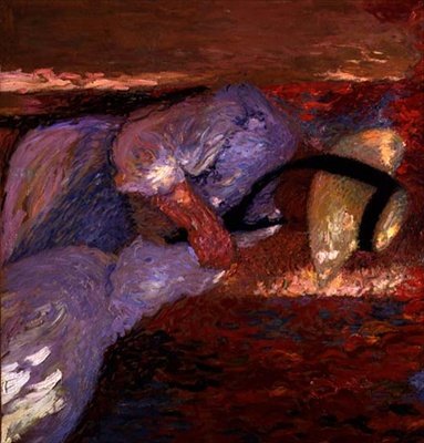 Szycie w słońcu (olej na płótnie) autorstwa Henri Martin