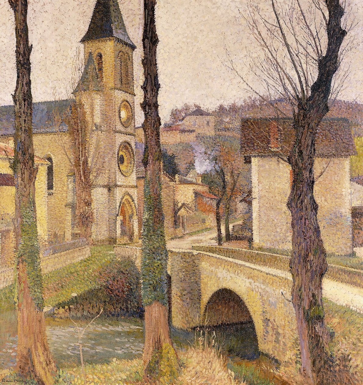 Most w Bastide-du-Vert; Most w Bastide-du-Vert, c.1920 autorstwa Henri Martin