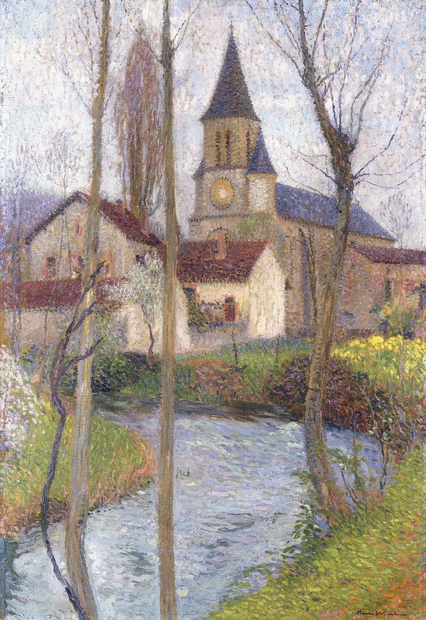 Kościół, autorstwa Henri Martin