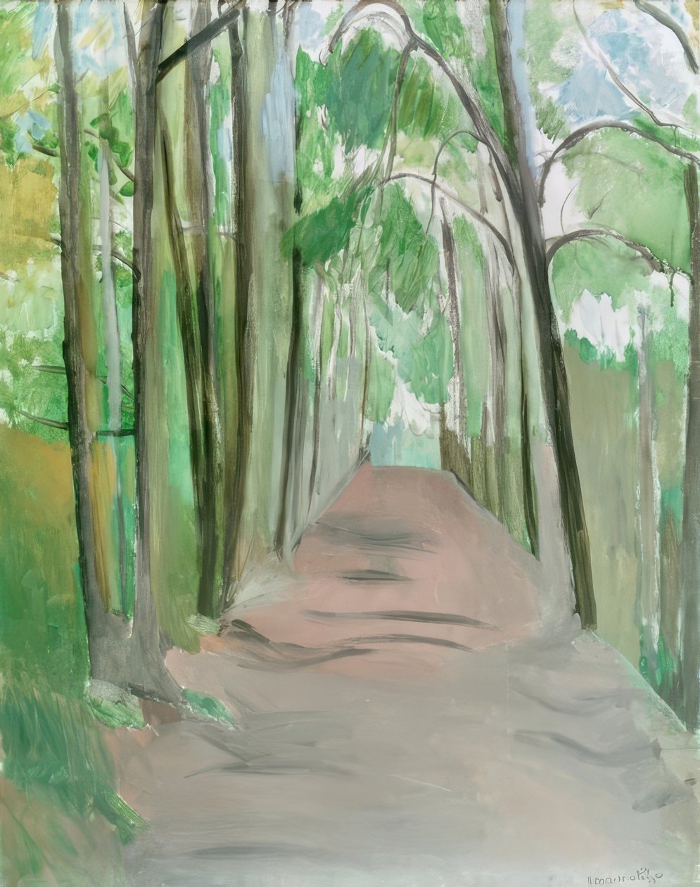 Allee de Trivaux w Clamart autorstwa Henri Matisse
