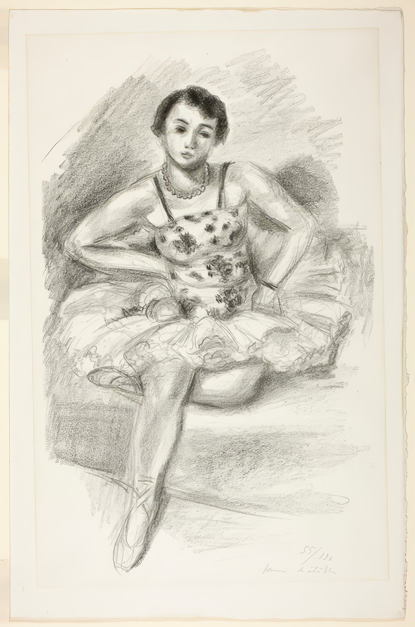 Ballet Dancer, od Ten Dancers autorstwa Henri Matisse