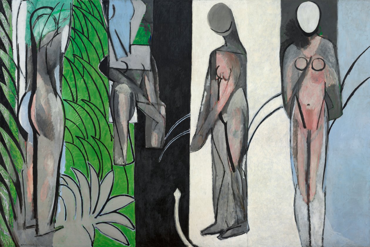 Kąpiące się nad rzeką autorstwa Henri Matisse