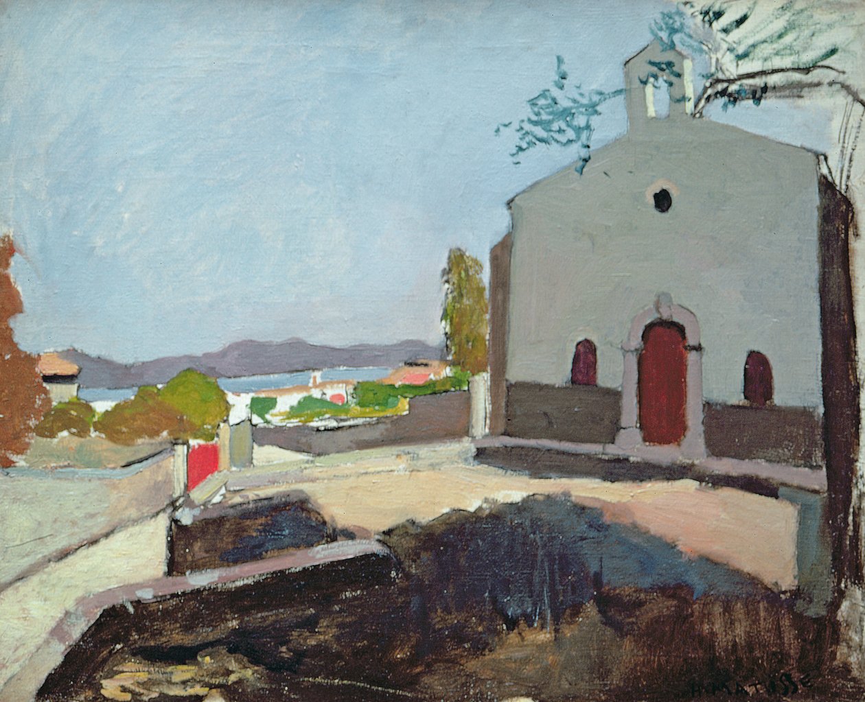 Kaplica Świętego Józefa, Saint-Tropez autorstwa Henri Matisse