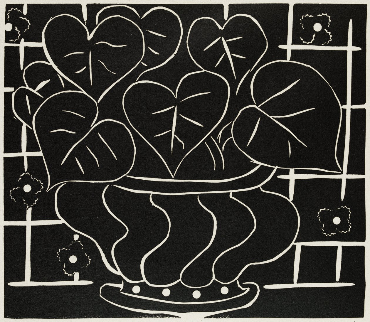 Corbeille de begonias I autorstwa Henri Matisse