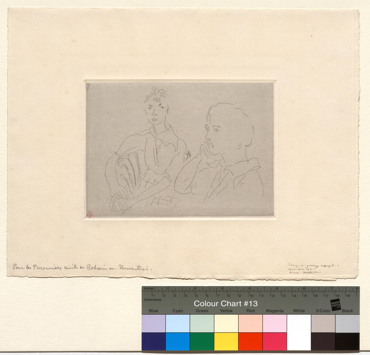 Podwójny portret Josette Gris autorstwa Henri Matisse
