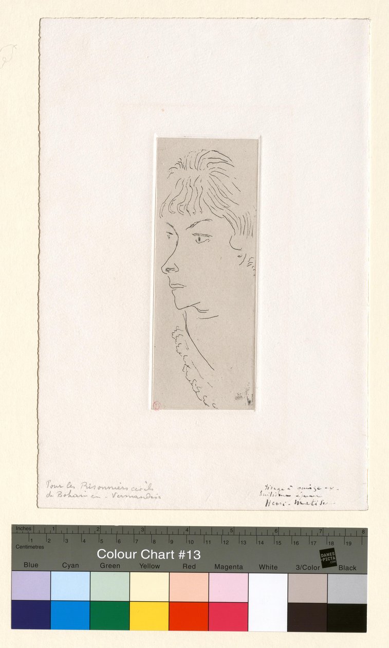 Fanny w ujęciu trzy czwarte autorstwa Henri Matisse