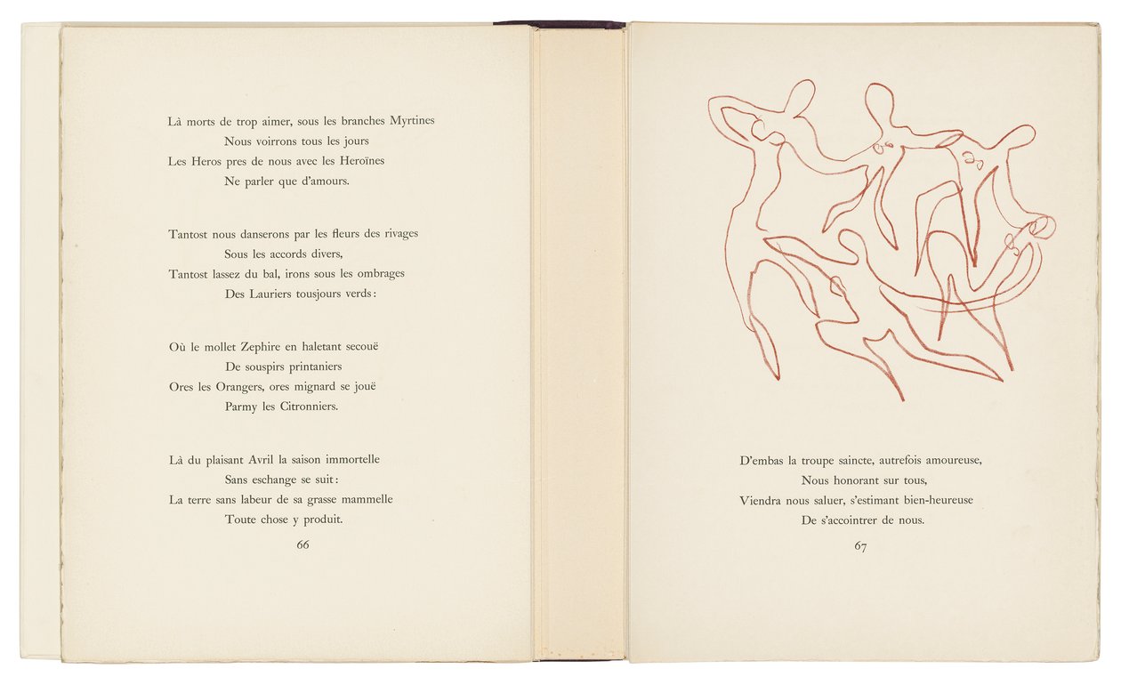 Wybór Amours Ronsarda autorstwa Henri Matisse
