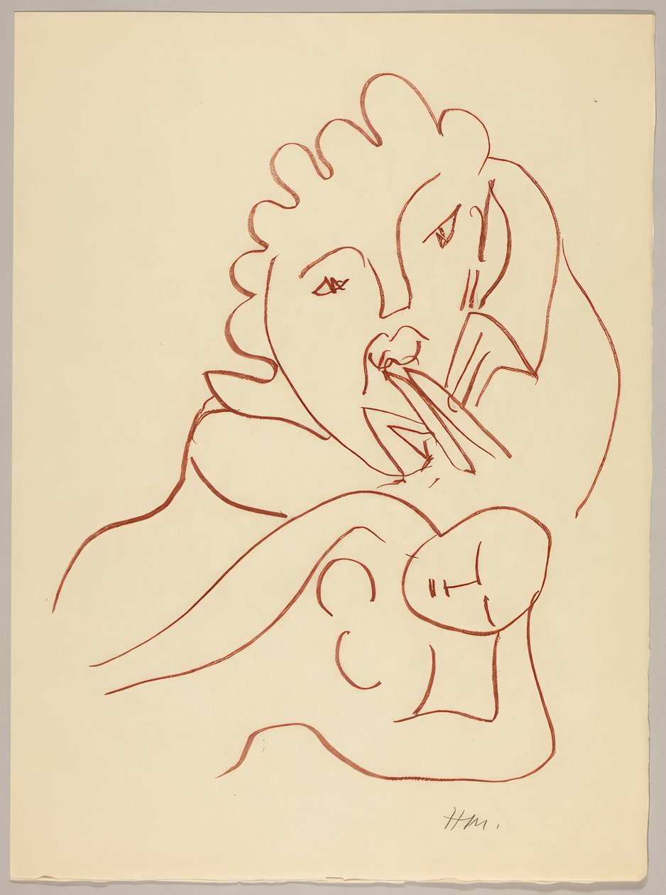 Wybór Amours Ronsarda autorstwa Henri Matisse