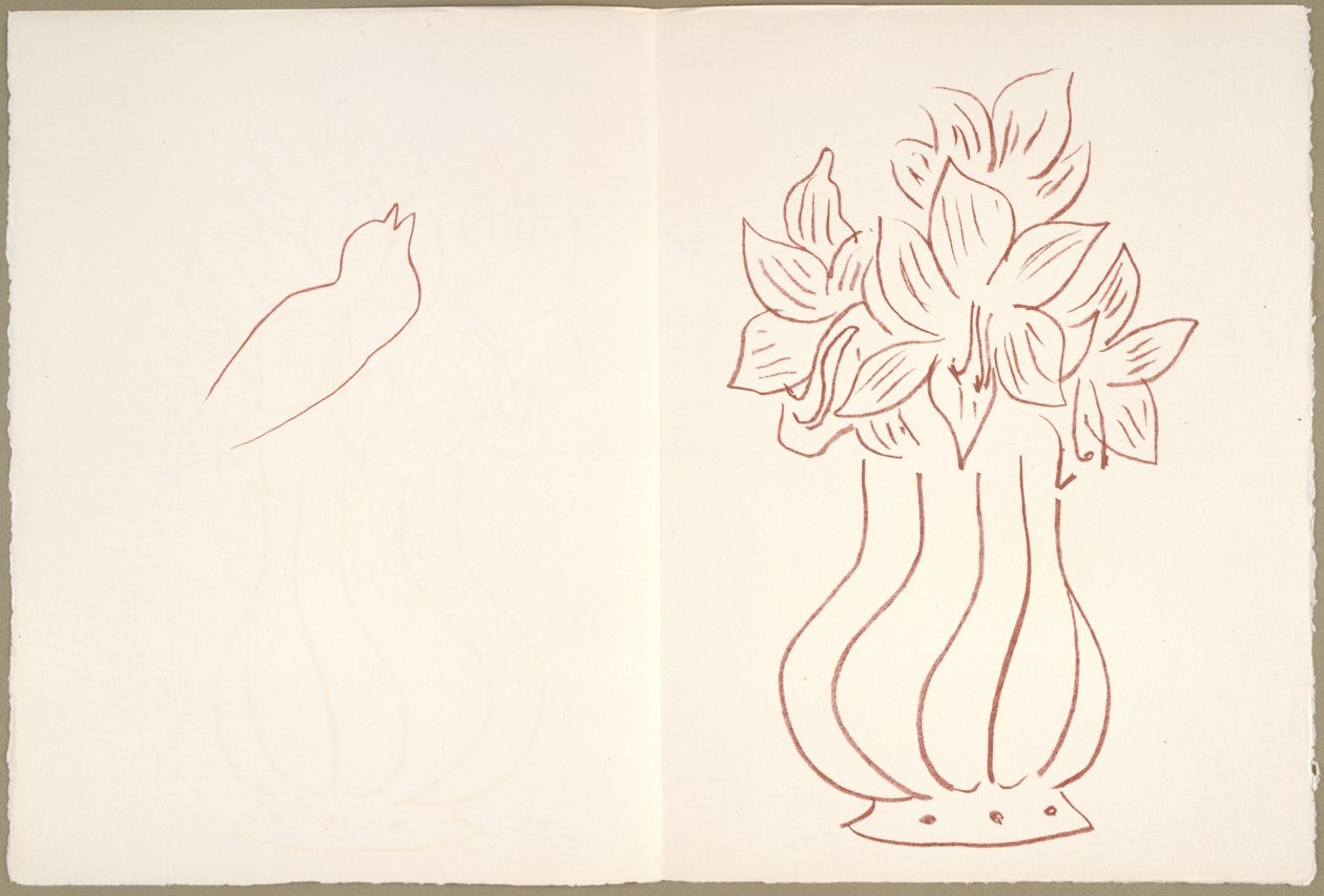 Florilège z Amours Ronsarda, 29 listopada autorstwa Henri Matisse
