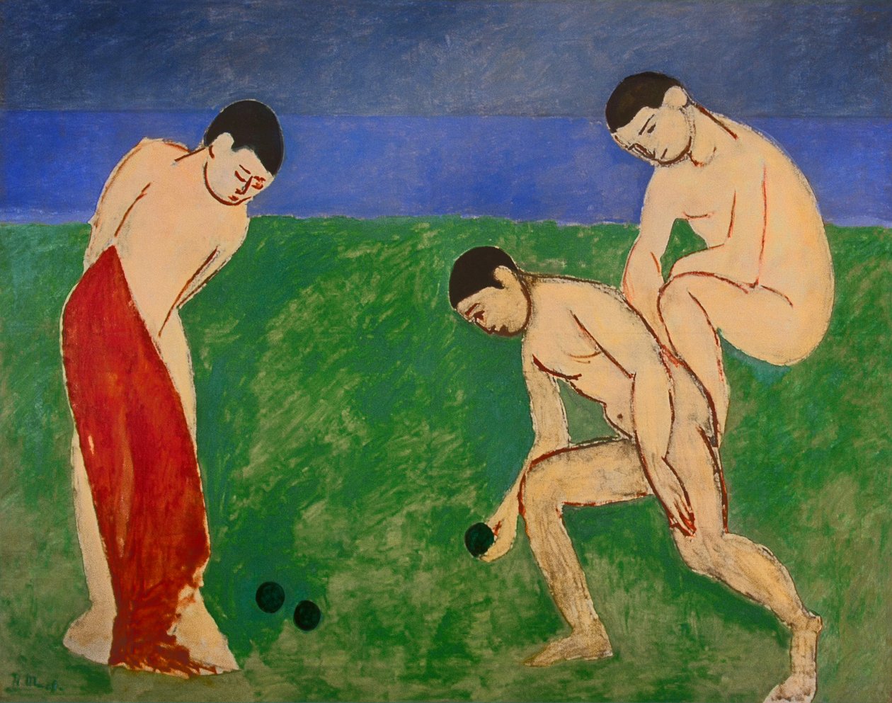 Gra w kręgle autorstwa Henri Matisse